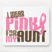 Breast Cancer I WEAR PINK FOR MY AUNT 6.3