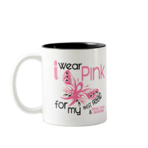 Breast Cancer I WEAR PINK FOR MY BEST FRIEND 45 Mugs