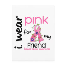 Breast Cancer I WEAR PINK FOR MY FRIEND 43