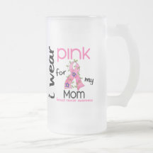 Breast Cancer I WEAR PINK FOR MY MOM 43 Coffee Mug