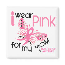 Breast Cancer I WEAR PINK FOR MY MOM 45