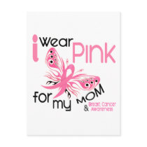 Breast Cancer I WEAR PINK FOR MY MOM 45