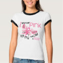 Breast Cancer I WEAR PINK FOR MY MOM 45 t-shirts