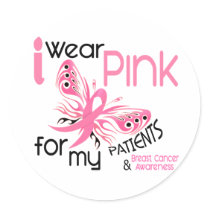 Breast Cancer I WEAR PINK FOR MY PATIENTS 45