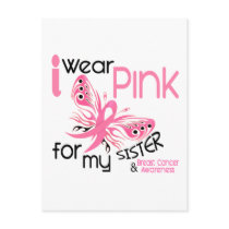 Breast Cancer I WEAR PINK FOR MY SISTER 45