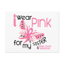 Breast Cancer I WEAR PINK FOR MY SISTER 45