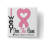 Breast Cancer I Wear Pink Ribbon For The Cure