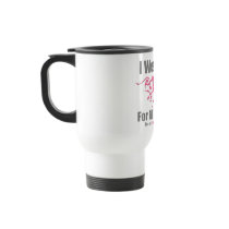 Breast Cancer I Wear Pink Tribal Ribbon (Warriors) Mugs