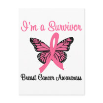 Breast Cancer I'm a Survivor Postcards