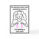 Breast Cancer - I'm getting a new set !! Greeting Cards