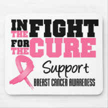 Breast Cancer In The Fight For The Cure Mouse Pad