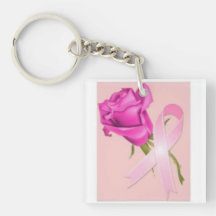 breast cancer key chain
