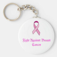 breast cancer key chain