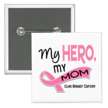 Breast Cancer MY HERO, MY MOM 42 Pins