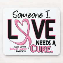 Breast Cancer NEEDS A CURE 2 Mousepads