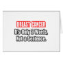 Breast Cancer...Not a Sentence