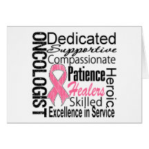 Breast Cancer Oncologist Collage Cards