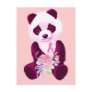 Breast Cancer Panda Bear Post Cards