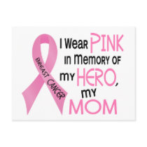 Breast Cancer PINK IN MEMORY OF MY MOM 1