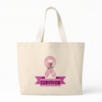 Breast Cancer Pink Ribbon Bag