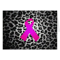 Breast Cancer Pink Ribbon Greeting Cards