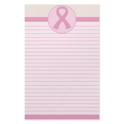 Breast Cancer Pink Ribbon Lined by ShoutOut