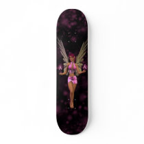 Breast Cancer Pink Ribbon Sexy Skateboard Deck