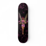 Breast Cancer Pink Ribbon Sexy Skateboard Deck