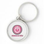 Breast Cancer Powered by Hope Key Chain