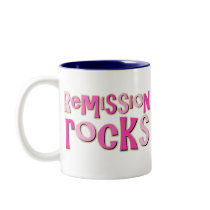 Breast Cancer Remission Rocks Coffee Mug
