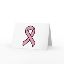 Breast Cancer Ribbon Greeting Cards