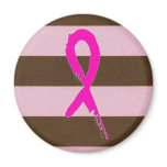 breast cancer ribbon magnet