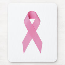 Breast Cancer Ribbon Mouse Pad