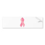 Breast Cancer Ribbon Original design! Bumper Sticker