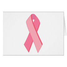Breast Cancer Ribbon Original design! Card