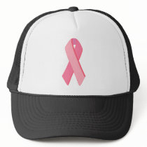 Breast Cancer Ribbon Original design! Mesh Hats