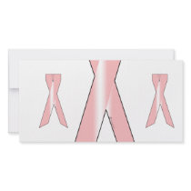 Breast Cancer Ribbon Custom Photo Card