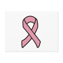 Breast Cancer Ribbon Post Cards