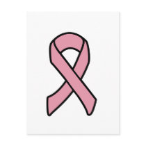 Breast Cancer Ribbon Post Cards