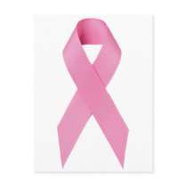 Breast Cancer Ribbon Postcards
