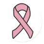 Breast Cancer Ribbon Sticker - Customized