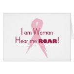 Breast Cancer Roar card