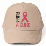 Breast Cancer Run 4 A Cure Trucker Hats