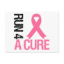 Breast Cancer Run 4 A Cure Post Card