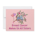 Breast Cancer Sisters invitations