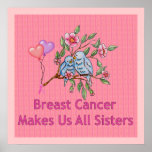 Breast Cancer Sisters Posters