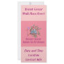 Breast Cancer Sisters Customized Rack Card