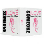 Breast Cancer Someone I Love Earned Her Wings binders