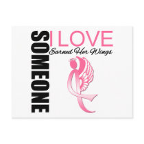 Breast Cancer Someone I Love Earned Her Wings