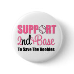 Breast Cancer Support 2nd Base Pin